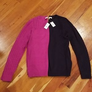 NWT set of 2 sweaters